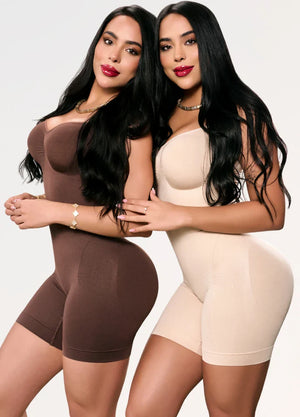 Body Seamless Texturizado: Control de Abdomen y Realce | Salome 7002-1