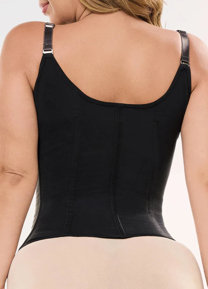 Chaleco Faja con tiras ajustables y broches | Salome 63136-CCB