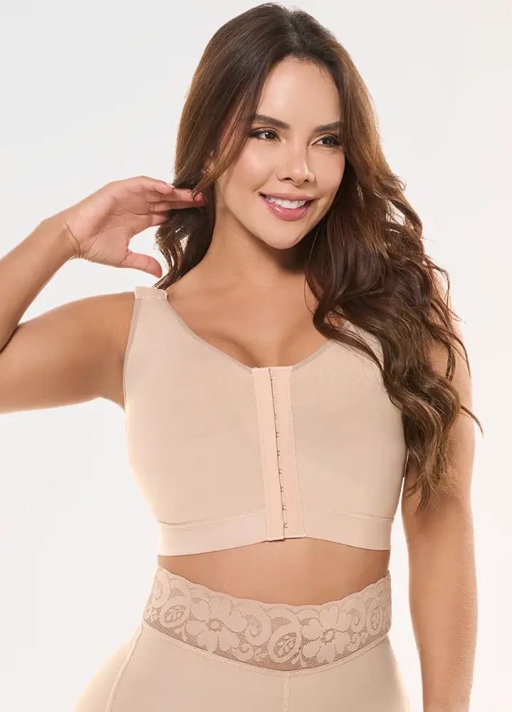 Brasier de soporte suave y natural, Ideal Postoperatorio | Salome 312