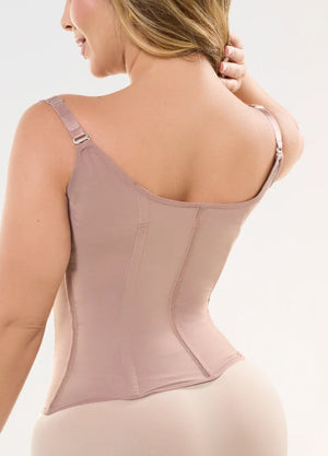 Chaleco Faja con tiras ajustables y broches | Salome 63136-CCB